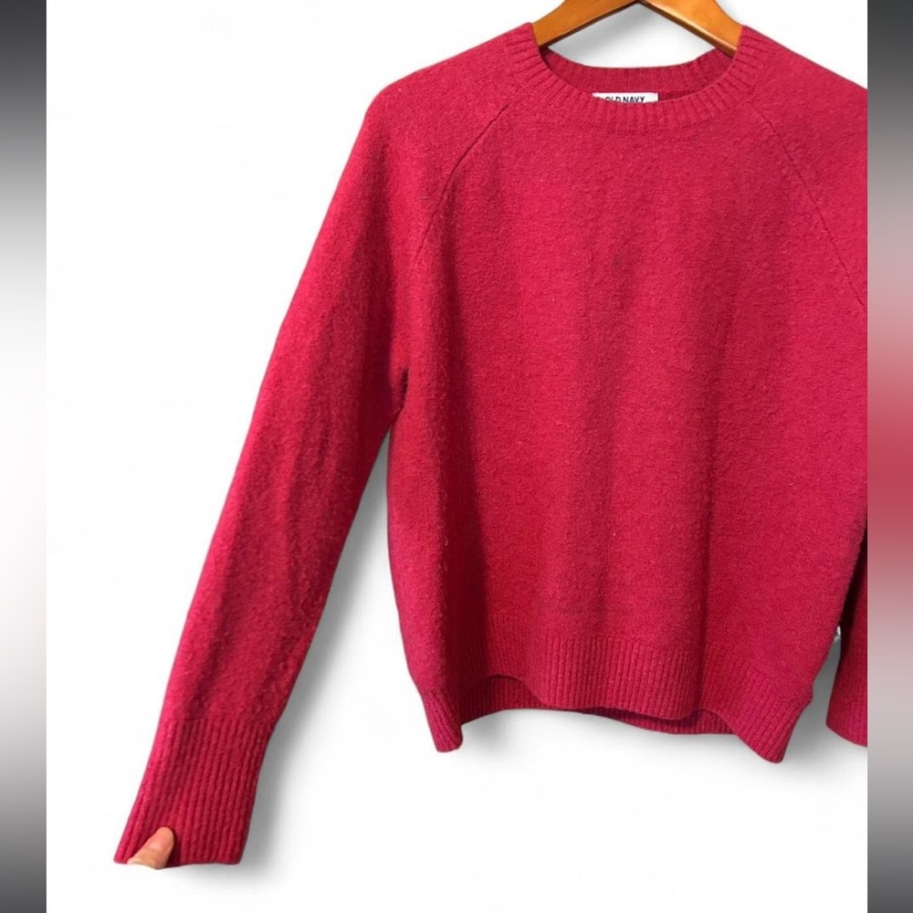 Old Navy Fuchsia Crewneck Sweater - Picture 12 of 12
